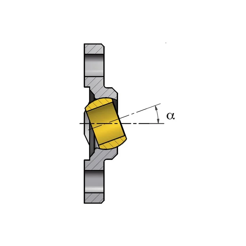 igubal® 2-hole flange bearing (EFOM-20) - View 2